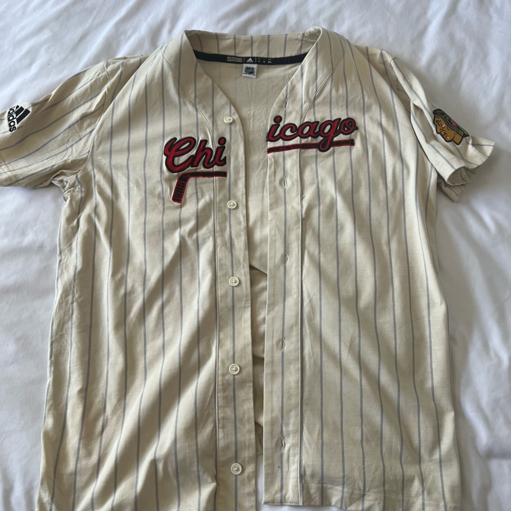 Blackhawks Baseball Jersey